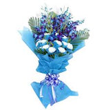 8" Round Wedding Bouquet
